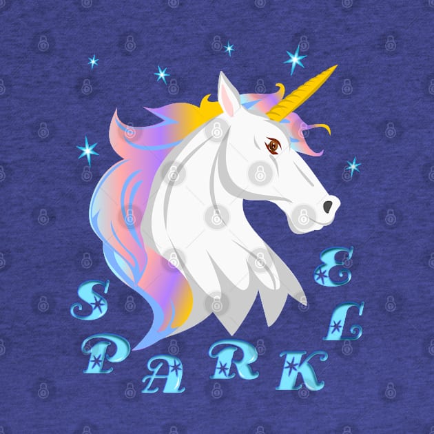 SPARKLE UNICORN by Dot68Dreamz